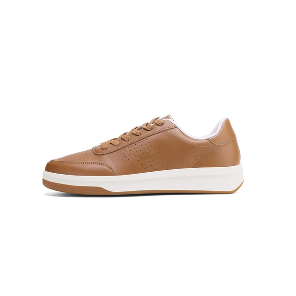Men's Arch Support Fashion Sneakers - BROWN - 4
